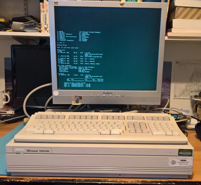 DECstation 5000-240 Operating