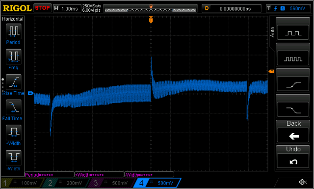 H7270 Transformer P1 Ringing Test